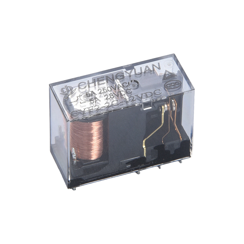 CYF2 Relä, DPDT Relä, JQX-14F, 5A 250VAC Relä, 8A Relä, 8PIN PCB 0,54W Relä.14F Power Relay.