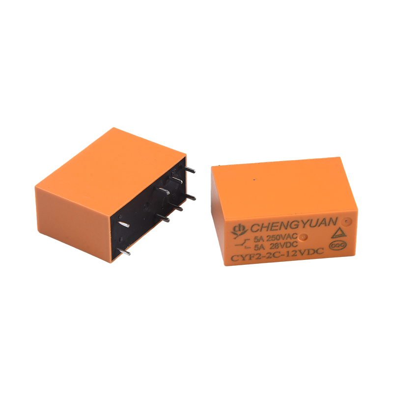 CYF2 Relä, DPDT Relä, JQX-14F, 5A 250VAC Relä, 8A Relä, 8PIN PCB 0,54W Relä.14F Power Relay.