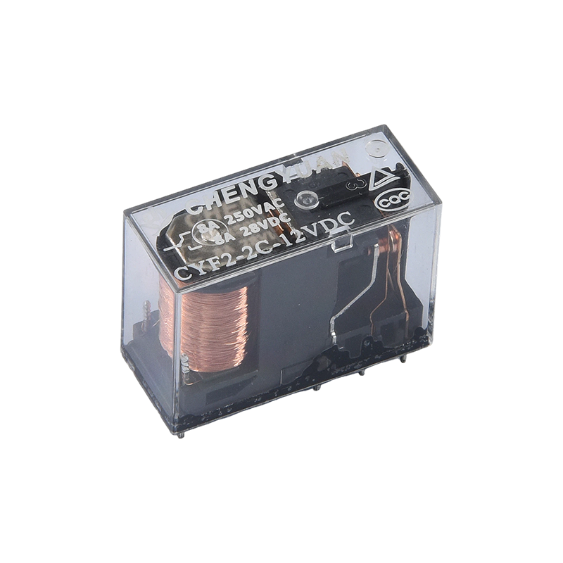 CYF2 Relä, DPDT Relä, JQX-14F, 5A 250VAC Relä, 8A Relä, 8PIN PCB 0,54W Relä.14F Power Relay.