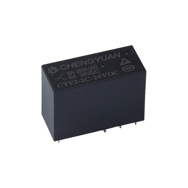 CYF2 Relä, DPDT Relä, JQX-14F, 5A 250VAC Relä, 8A Relä, 8PIN PCB 0,54W Relä.14F Power Relay.