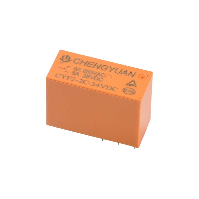 CYF2 Relä, DPDT Relä, JQX-14F, 5A 250VAC Relä, 8A Relä, 8PIN PCB 0,54W Relä.14F Power Relay.