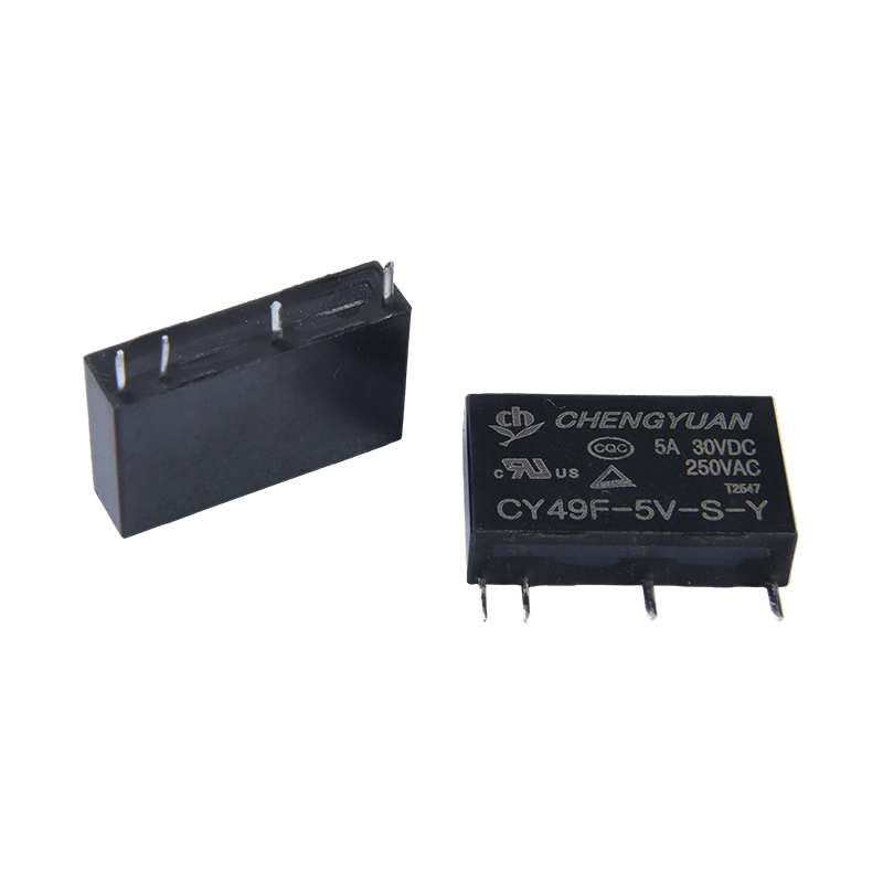 CY49F Relä, Slim Power Relä, 49F Relä, Signalrelä, 4PIN PCB 5A 0,12W Litet relä.