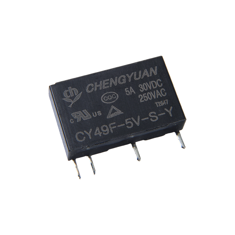 CY49F Relä, Slim Power Relä, 49F Relä, Signalrelä, 4PIN PCB 5A 0,12W Litet relä.