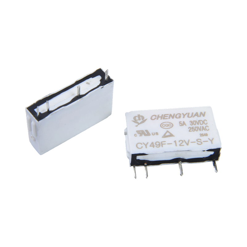 CY49F Relä, Slim Power Relä, 49F Relä, Signalrelä, 4PIN PCB 5A 0,12W Litet relä.