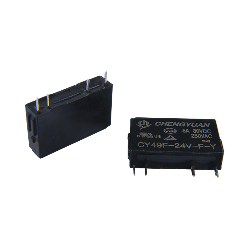 CY49F Relä, Slim Power Relä, 49F Relä, Signalrelä, 4PIN PCB 5A 0,12W Litet relä.