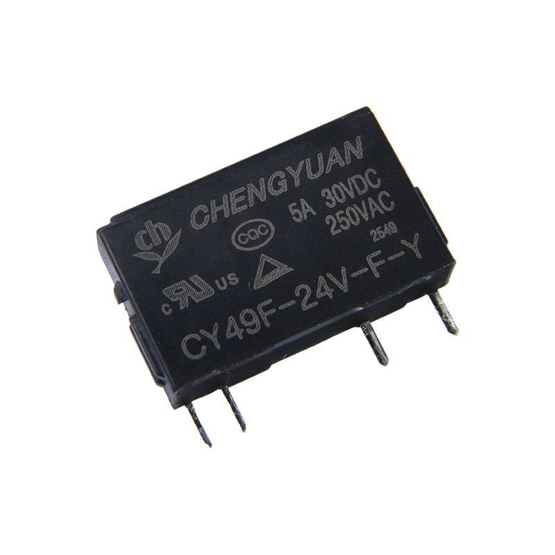 CY49F Relä, Slim Power Relä, 49F Relä, Signalrelä, 4PIN PCB 5A 0,12W Litet relä.