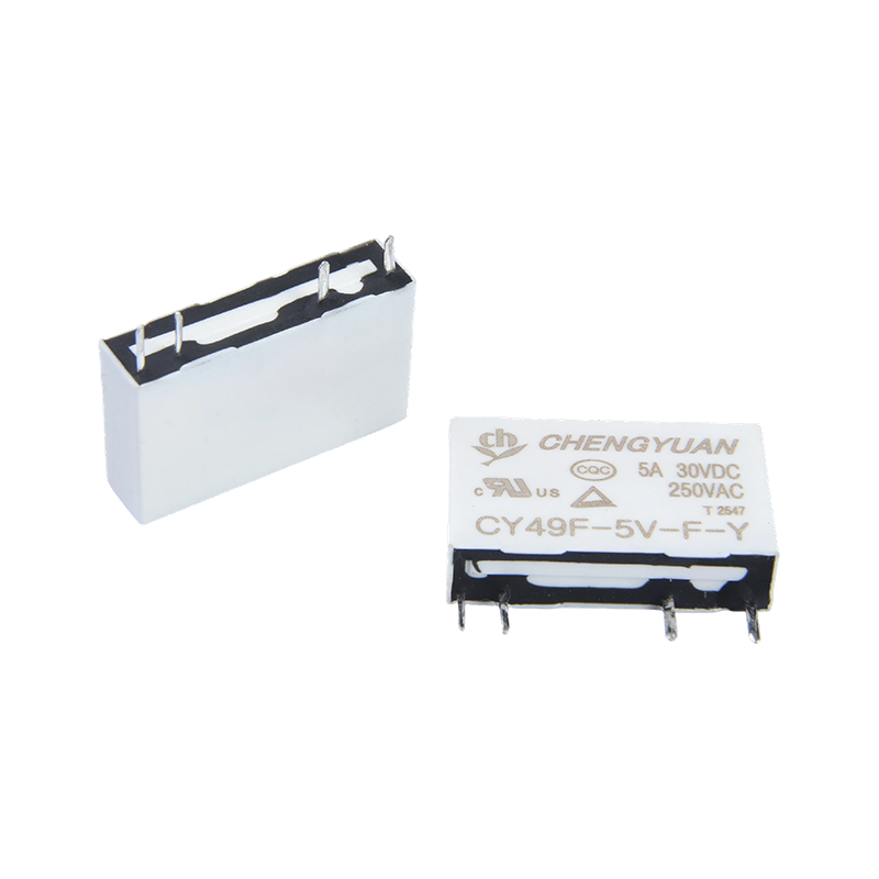 CY49F Relä, Slim Power Relä, 49F Relä, Signalrelä, 4PIN PCB 5A 0,12W Litet relä.