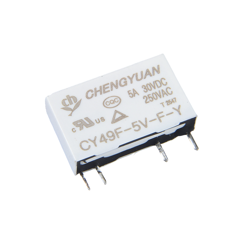 CY49F Relä, Slim Power Relä, 49F Relä, Signalrelä, 4PIN PCB 5A 0,12W Litet relä.