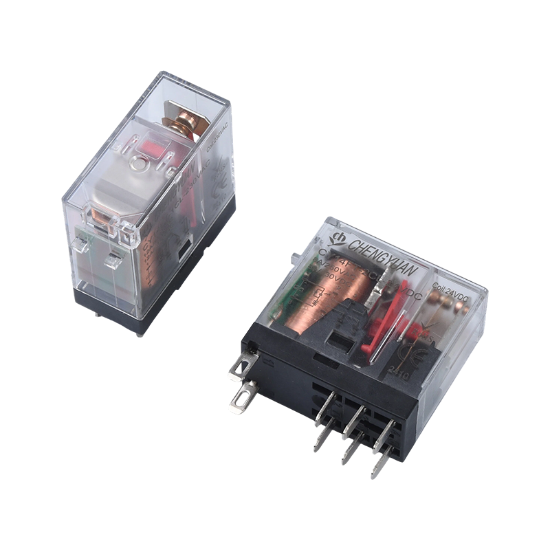 CY14FT-2CL Relä, DPDT Relä, 14F bredfotsrelä, 8A 5PIN Power Relay.