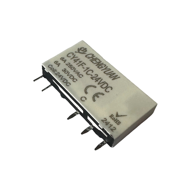 CY41F Relä, Slim Power Relay, 41F Relay, Signal Relay, 5PIN PCB 6A Small Relay.
