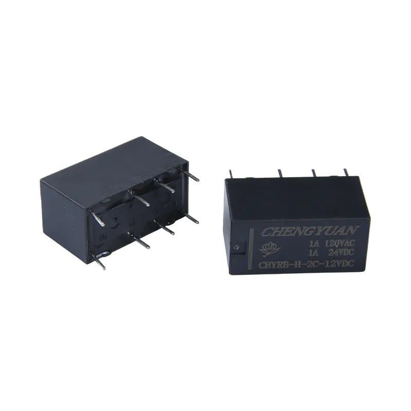 CHYRB-relä, 4078-relä, PCB 8PIN-relä, JRC-19F, DPDT-signalrelä, 0,15W PCB Litet 8PIN-relä.