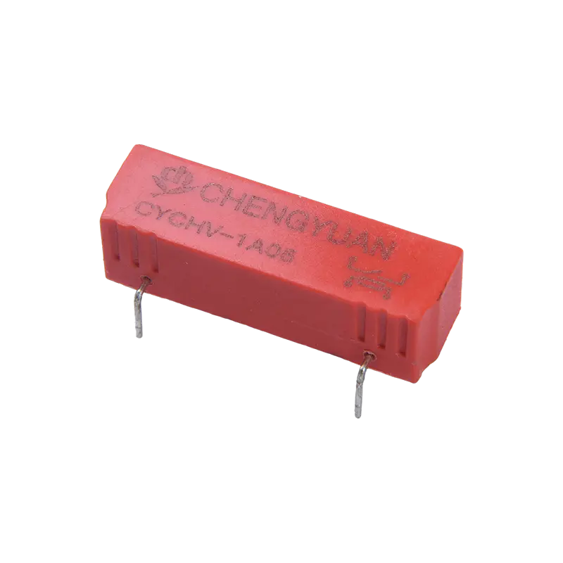 CYCHV reedrelä, litet högspännings reedrelä, 3.5KV, PCB-monterat reedrelä.