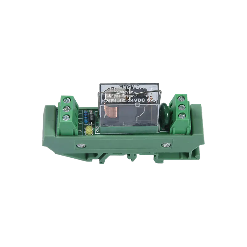 MCYF1 Relämodul ,14F Rail Relämodul, 14F 10A Industriell anslutningsmodul.