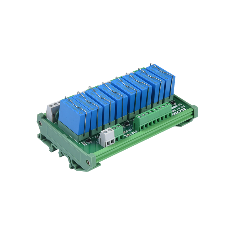 MCYF1 Relämodul ,14F Rail Relämodul, 14F 10A Industriell anslutningsmodul.
